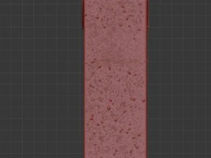 carton pack square 1000ml 3D Model