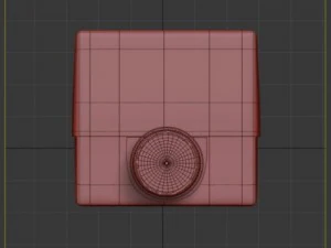 carton pack square 1000ml 3D Model