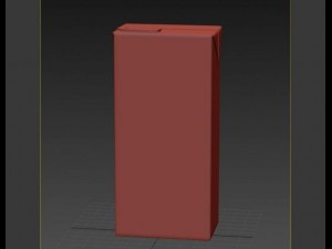 carton slim 1000ml Model 3D