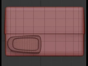 carton slim 1000ml 3D Model