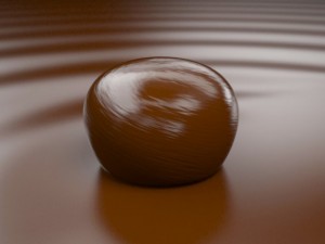 bonbon of chocolate Model 3D