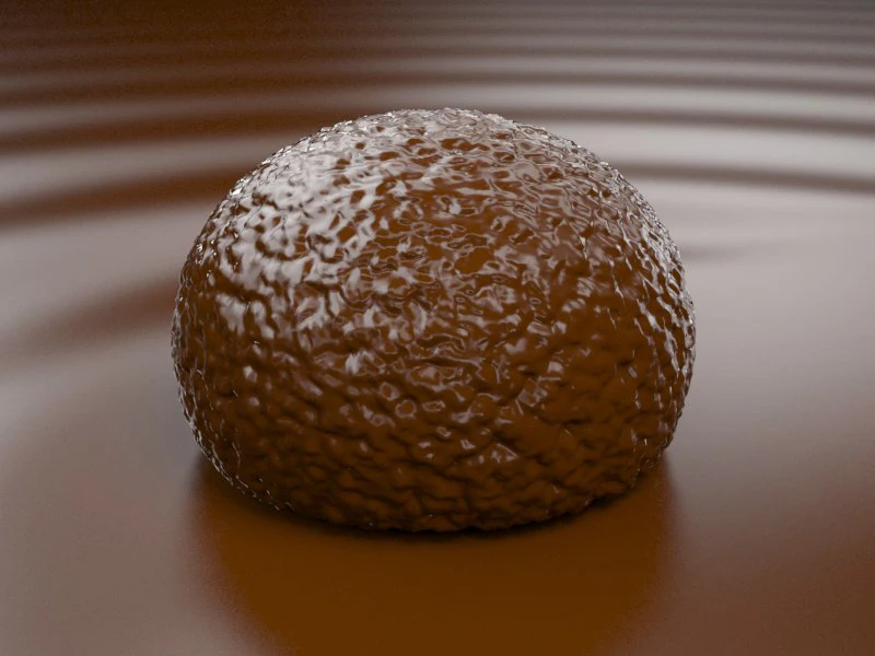 bonbon of chocolate 2 3D Model .c4d .max .obj .3ds .fbx .stl .blend