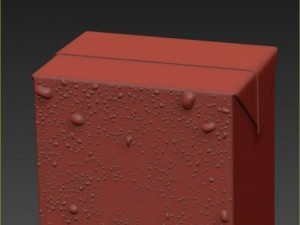 carton pack 200 ml 3D Модель