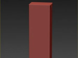 carton pack 200 ml no water drops 3D Model