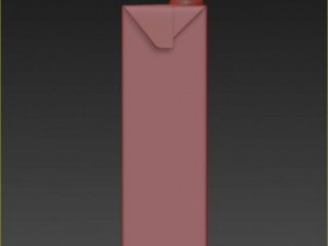 carton pack square 1500 ml no waterdrops Model 3D