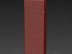 carton square 1500 ml 3D Model