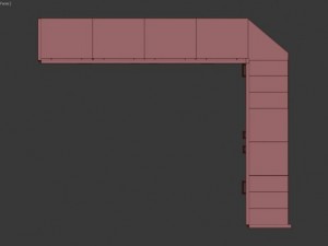 cupboard of corner Modello 3D