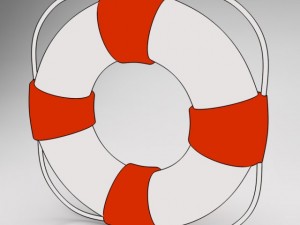 lifebuoy 3D मॉडल