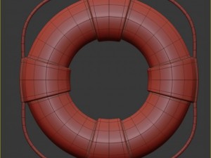 lifebuoy 3D मॉडल