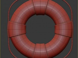 lifebuoy 3D Model