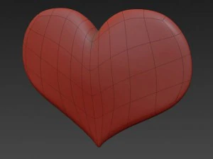 heart icon 3D Model