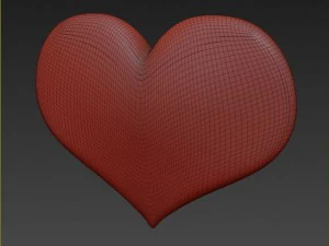 heart icon 3D Model