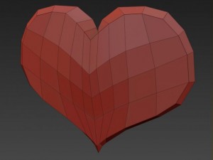 heart icon 3D Модель