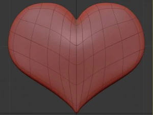 heart icon 3D Model
