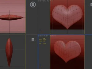 heart icon 3D Model