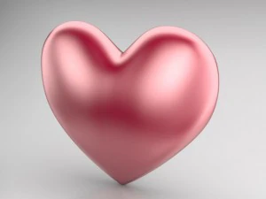 심장 아이콘 2 3D 모델