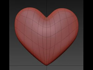heart icon 2 3D Model