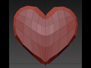 heart icon 2 3D मॉडल