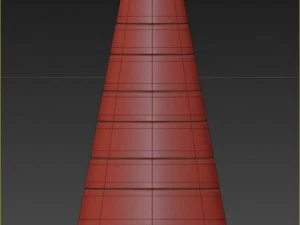 cone of road 3D Model