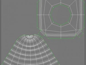 cone of road 3D Model