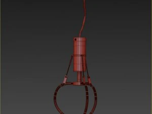 claw toy rigged animated 3D Model