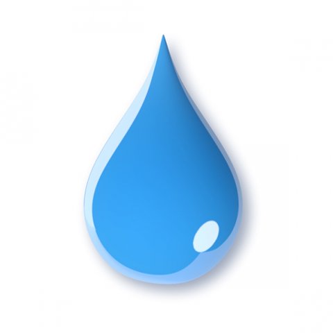 water drop Modello 3D .c4d .max .obj .3ds .fbx .stl .blend 