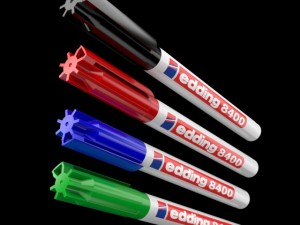 edding marker Model 3D