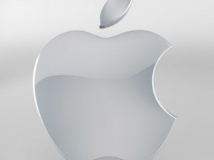 apple logo Model 3D