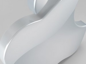 apple logo Modelo 3D