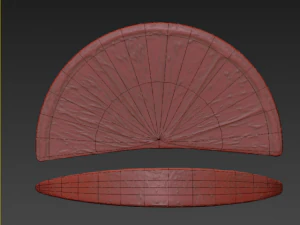 rodaja de limon Modelo 3D