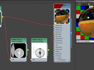 orange slice Modello 3D