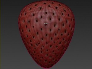 strawberry 3D 模型