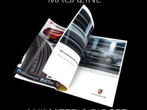 magazine opening rigged  animated 3D Model