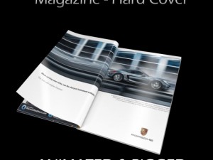 magazine hard cover opening rigged  animated 3d Modelo 3D