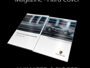 magazine hard cover opening rigged  animated 3d Modelo 3D