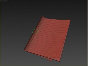 magazine full turn opening rigged  animated 3D Model