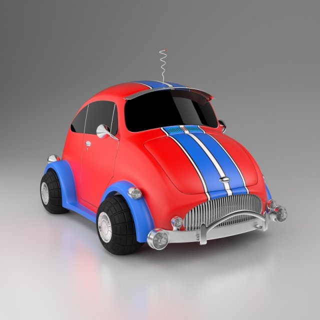 car toy 3D 모델 .c4d .max .obj .3ds .fbx .stl .blend 