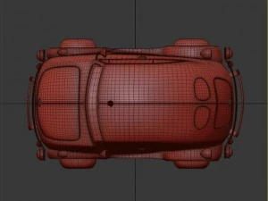 автомобильная игрушка 3D Модель