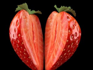 strawberry slice 3D Model