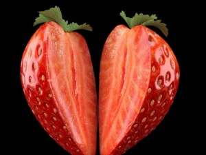 strawberry slice 3D Model