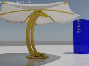 design de guarda-chuva ao ar livre kappa Modelo 3D