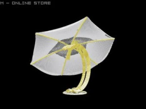 outdoor umbrella kappa design 3D Model