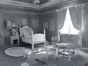 kid room 3D Модель