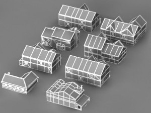 houses Modelo 3D