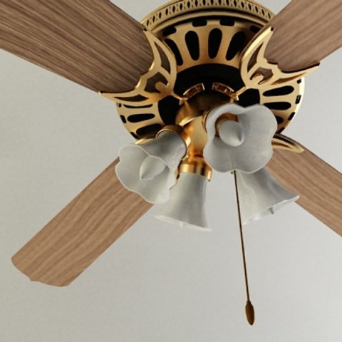 ceiling fan Modelo 3D .c4d .max .obj .3ds .fbx .stl .blend 
