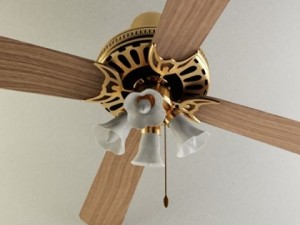 ceiling fan Modelo 3D