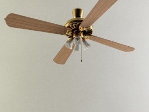 ceiling fan Modelo 3D