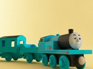 toy train Modelo 3D