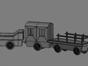toy train Modelo 3D