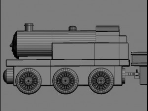 toy train Modelo 3D